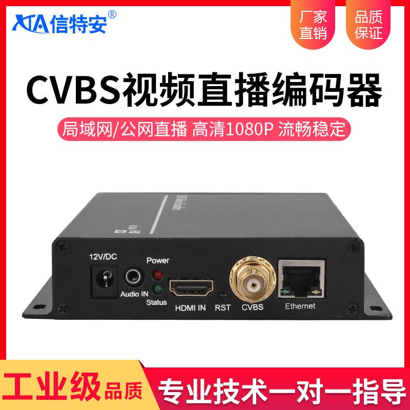 信特安E1002S-BNC高清音视频编码器HDMI图像传播IPTV直播推流设备