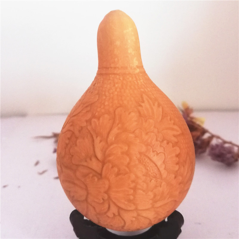 把玩手捻砑花文玩八宝押花鸡蛋形然异天虞美人艺芦收藏工葫品摆件