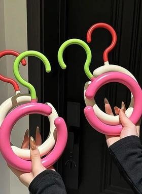 【下单立减50】多巴胺挂钩多功能高颜值免打孔围巾帽子包包挂架KP