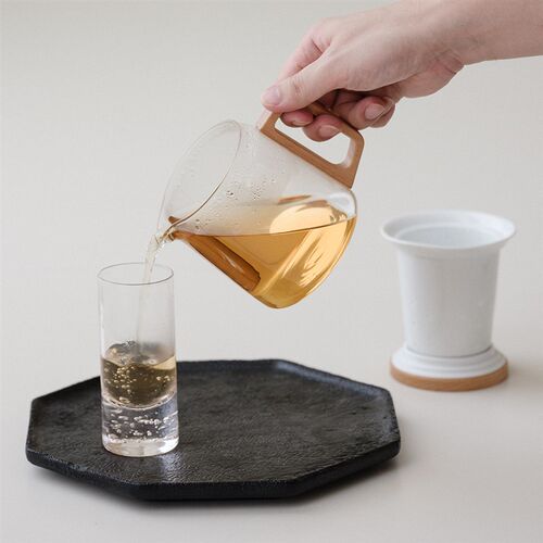 闻说晴白煮茶套装 电陶炉煮茶壶家用耐高温玻璃泡茶壶小型煮茶器