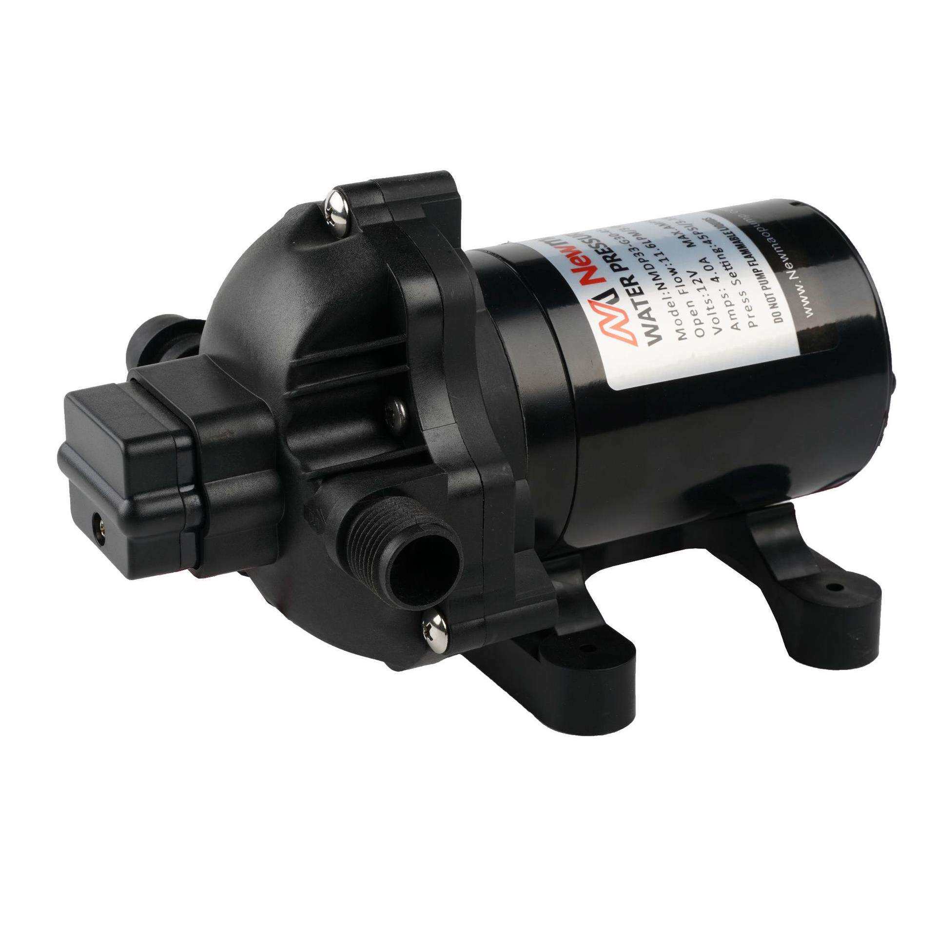 隔膜泵短款自吸泵电动抽水泵房车游艇水泵增压泵跨境12V/24V