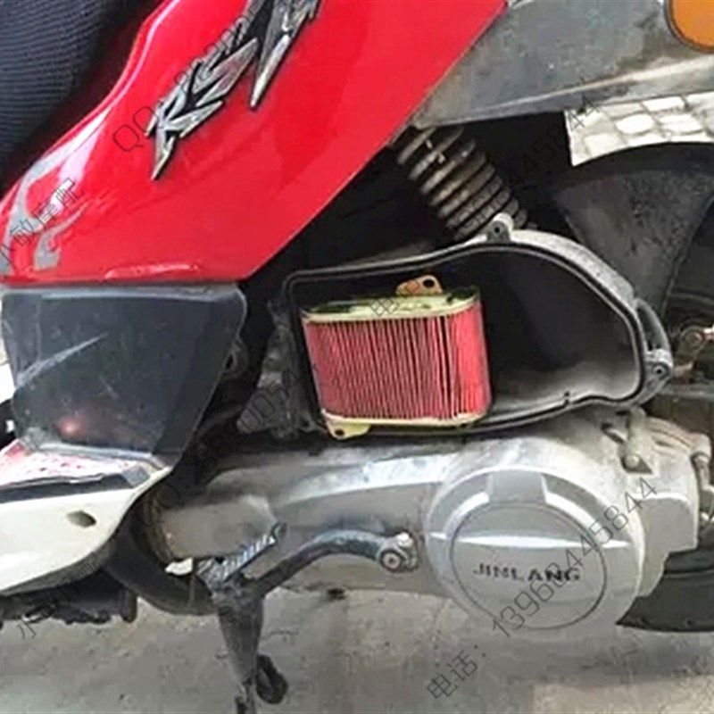 包邮GY6踏板摩托车滤芯福喜助力车空滤器鬼火125cc通用豪迈过滤器