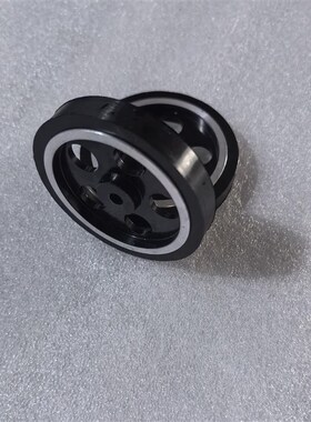编码器黑色专用计米轮200300周长轮子可配支架编码器E6B2