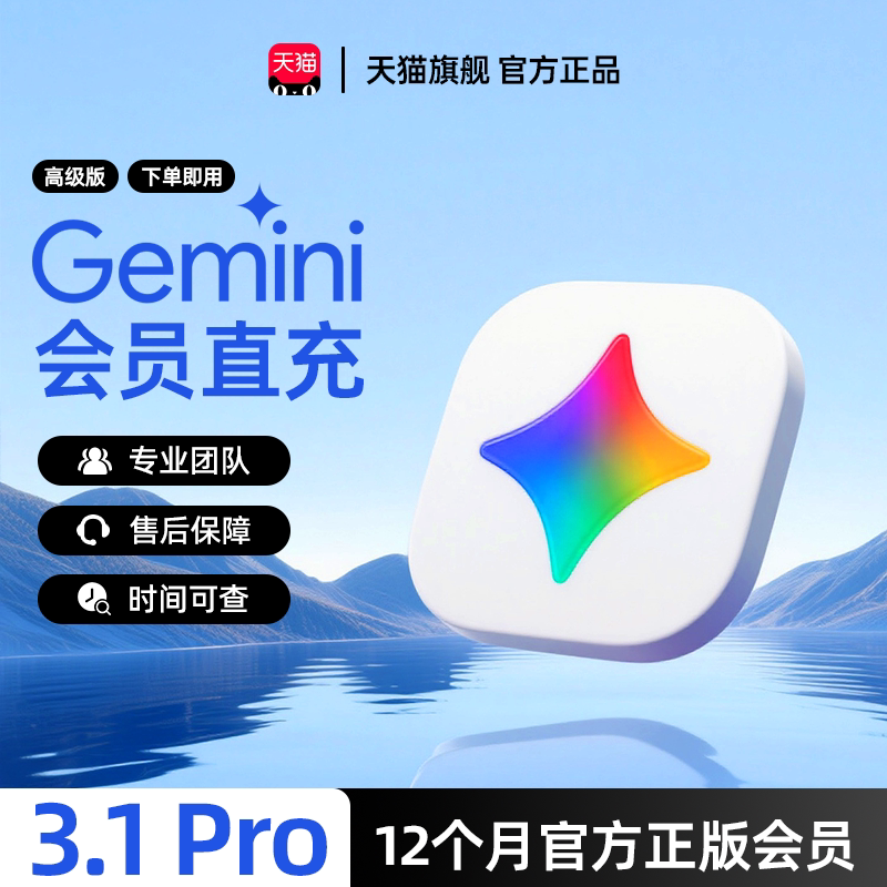 Gemini3pro3.1代充值代订阅图片