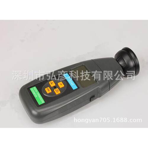 无反光条转速表非接触式转速表闪频仪测速表LED光电测速仪