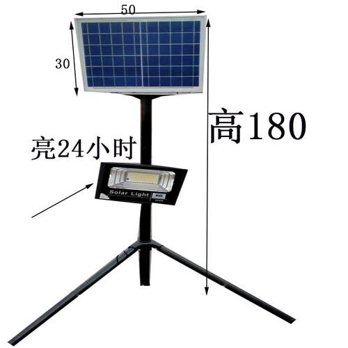 太阳能单晶板100W 光伏单电池板 户外LED家用太阳能板