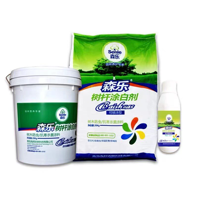 树干涂白剂大树防虫杀菌抗寒果树涂白防冻园林树木涂白剂刷白剂