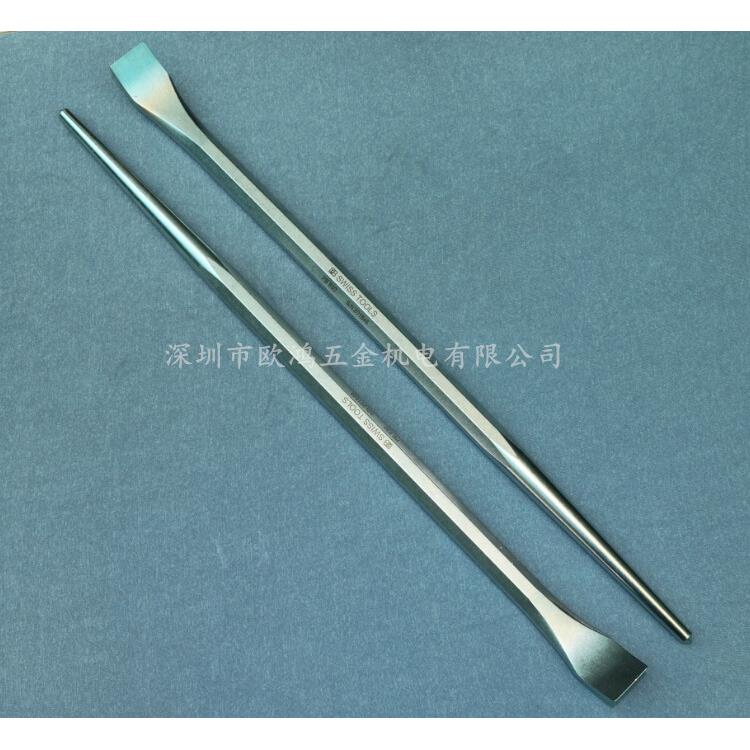 进口瑞士 PB 830 硬度高 高负荷作业工具 斜圆头撬棍 撬棒 撬杆