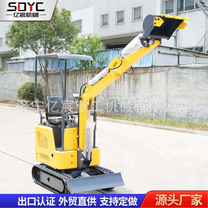 出口小型履带挖掘机12型18型柴油液压小型挖沟机小型农用挖掘机