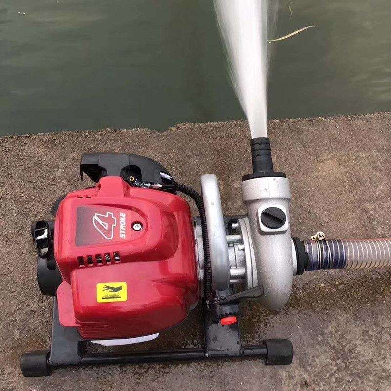 新款蜗牛水泵四冲程抽水机农业灌溉高压抽水机1寸1.5寸两冲自吸泵