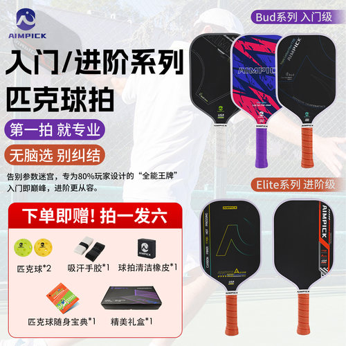 Aimpick碳纤维入门专业匹克球拍