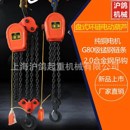 厂家直销DHS环链电动葫芦10T*6M环链电动葫芦电动环链提升机重型