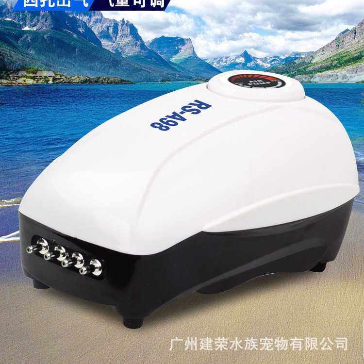 RS日胜单孔双孔四孔微调气量氧气泵家用养鱼打氧泵冲氧泵,五金/工具,增压泵,淘宝优惠券,粉丝福利购,淘宝优惠卷