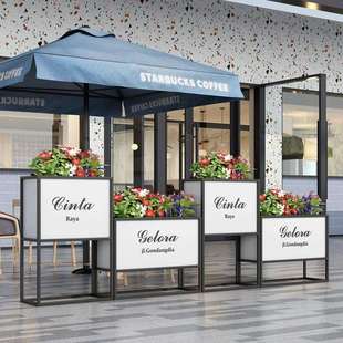 铁艺户外花箱市政园林美化绿植花坛商场房地产周边绿化装饰不锈钢