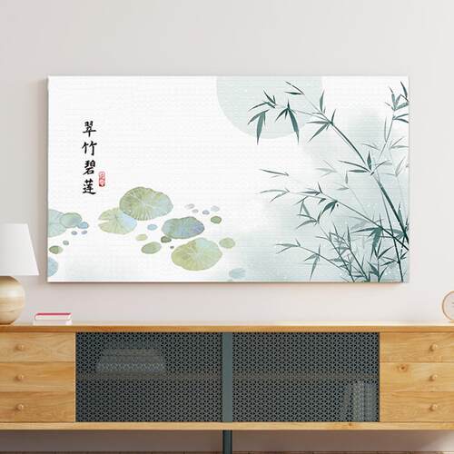 中式风格电视机罩新中式图案大30