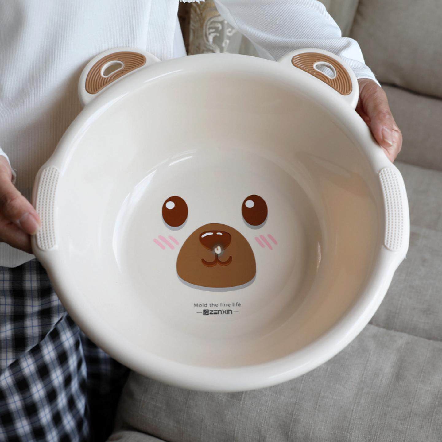 洗脸盆塑料盆加厚小号盆子儿童学生婴儿脸盆洗脚盆可爱小盆子,婴童用品,脸盆,淘宝优惠券,粉丝福利购,淘宝优惠卷