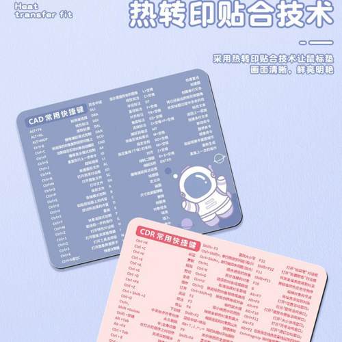 卡通护腕鼠标垫防滑电竞桌垫