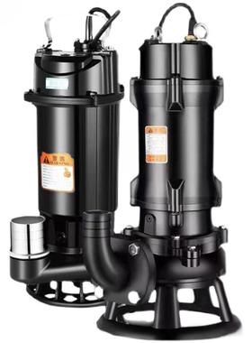 Y污水泵切割式220V小型家用抽粪泥浆排污泵潜水泵化粪池抽水泵38L