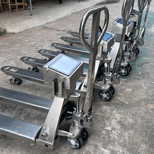 2吨不锈钢电子叉车秤 2t耐腐蚀叉车电子磅蓝牙连接