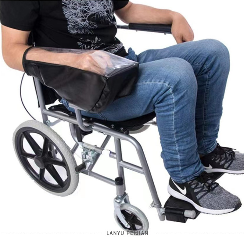 电动轮椅车控制器防水套操纵杆防水罩盒电池防雨套防尘罩配件大全