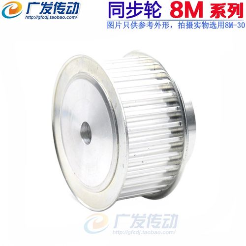 8M32T 8M同步带轮 同步轮 齿数32 带宽32/27