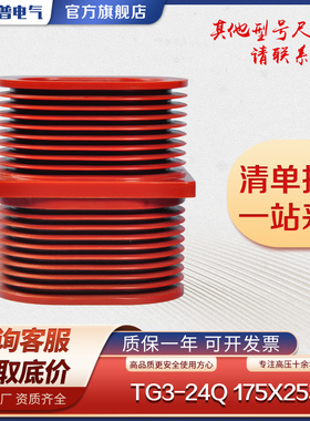 24KV中置柜配套使用穿墙套管TG3-24Q/175X255环氧树脂开关柜套管