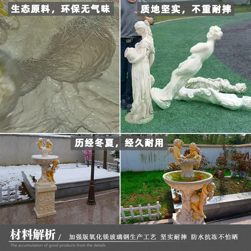 大型落典人物雕塑思想者沉思者玻璃钢石膏像摆术经地艺件装饰品