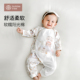 bubble tree婴儿连体衣春秋婴幼儿小月龄宝宝新生儿衣服纯棉斜襟