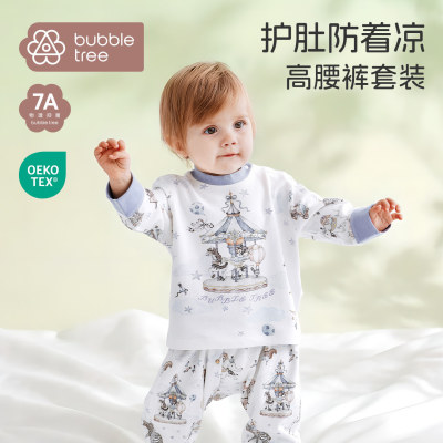 bubbletree宝宝家居服夏季薄款