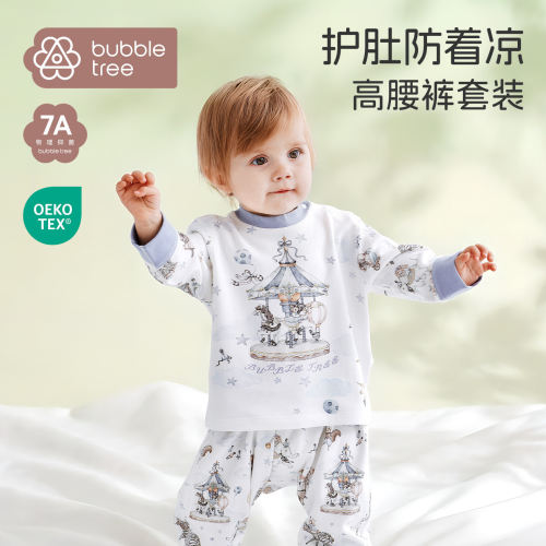 bubbletree宝宝家居服夏季薄款