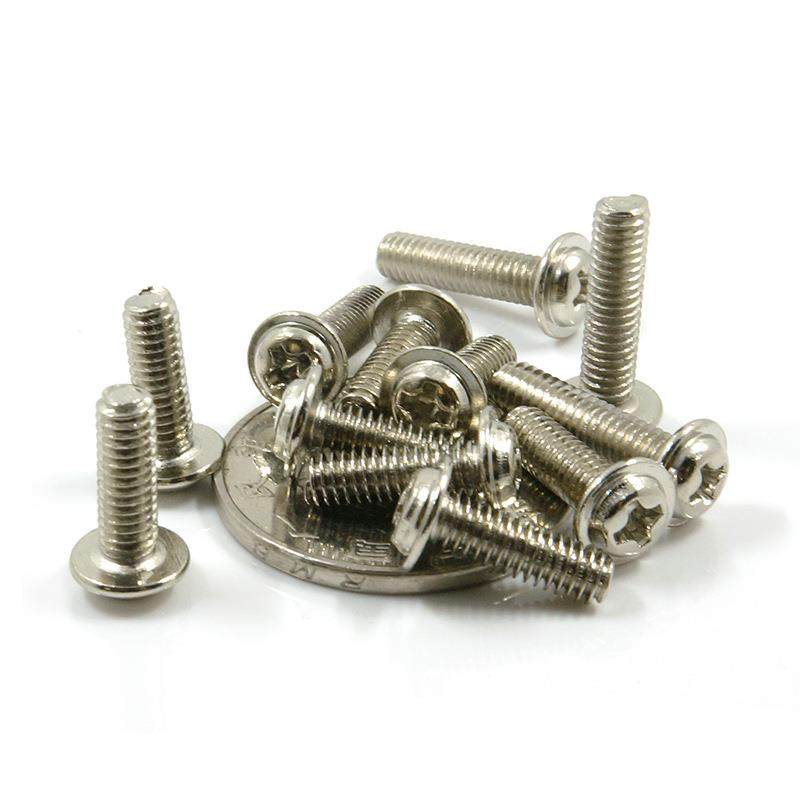 PWM镀镍圆头带介螺丝 小螺丝 机牙M3带垫螺钉,玩具/童车/益智/积木/模型,毛绒/玩偶/公仔/布艺类玩具,淘宝优惠券,粉丝福利购,淘宝优惠卷