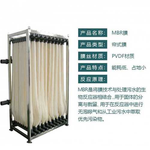 污水处理专用膜MBR帘式膜PVDF复合膜过滤膜组件中空纤维超滤膜