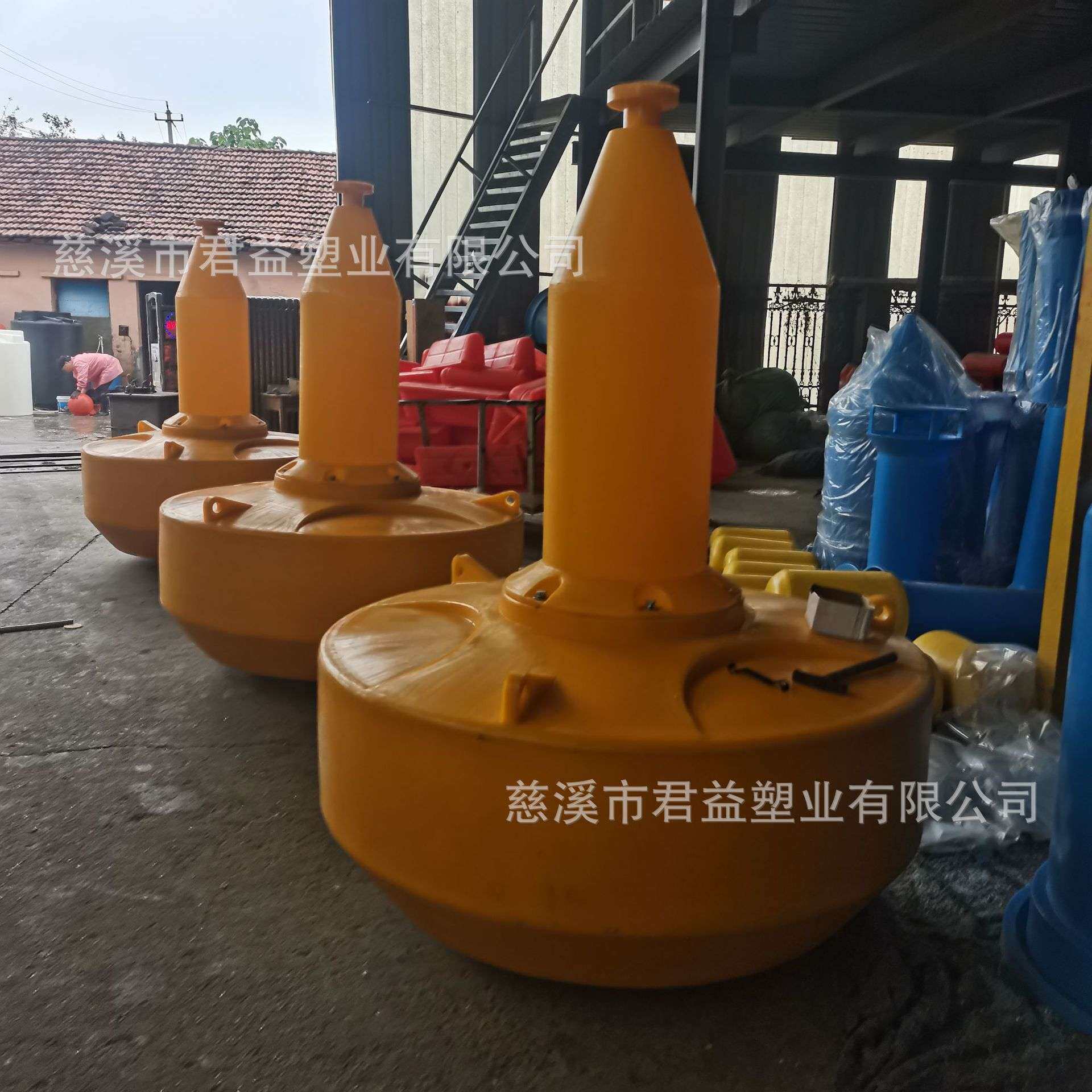 工厂直销 水上拦截警示浮体 航道警示指向航标 水上设备载体浮标