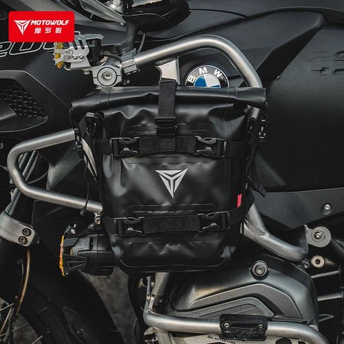无极SR150GT踏板摩托车边包多功能护杠包骑行机车防水尾包快拆挂