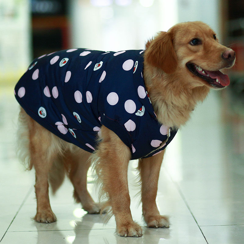 中大型犬马甲萨摩耶金毛拉布拉多罗威纳大狗衣服狗狗衣服秋冬背心