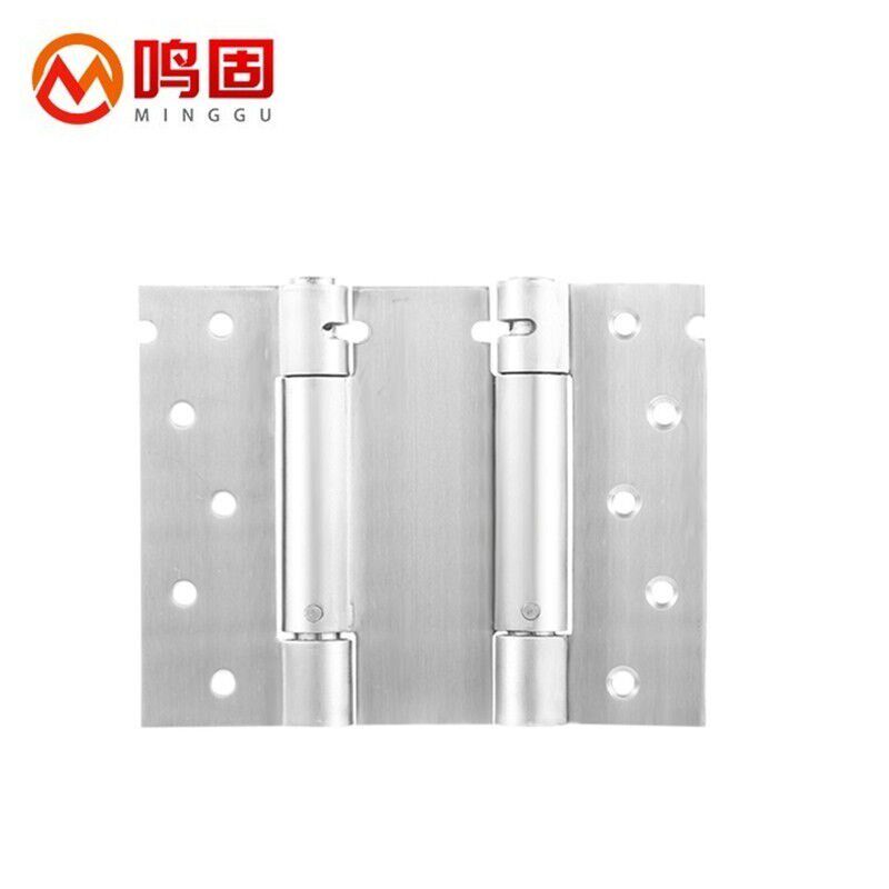 鸣固ZW1389不锈钢弹簧合页内外开双向自动关门砂光6寸单弹合页(2