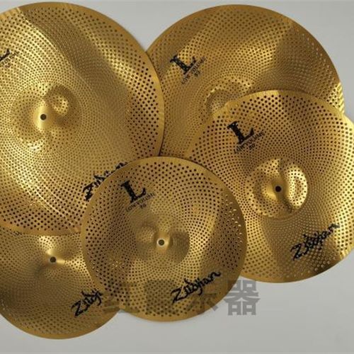 爵士鼓镲片架子鼓金色静音镲片5片装也可单张购买尺寸齐全加厚1.2