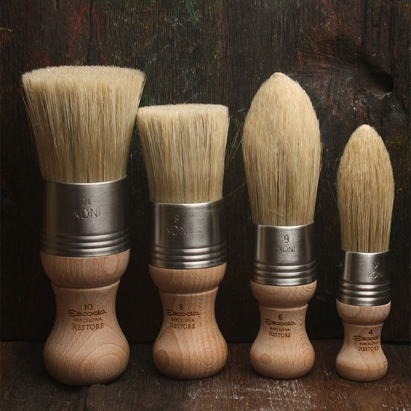 进口西班牙Escoda笔皇猪鬃油画刷大号平头圆头短柄画刷7601 7701,文具电教/文化用品/商务用品,水粉/水彩/油画专用笔,淘宝优惠券,粉丝福利购,淘宝优惠卷