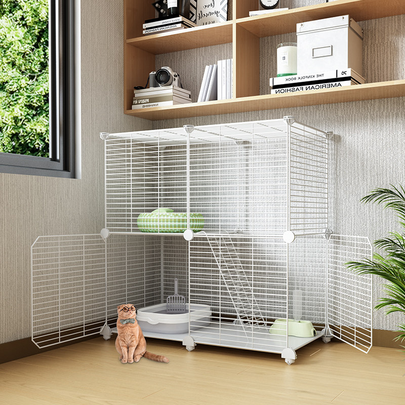 猫笼家用宠物笼子室内可移动不占地上下层猫窝猫柜猫舍猫屋猫咪笼,宠物/宠物食品及用品,猫笼子/猫别墅,淘宝优惠券,粉丝福利购,淘宝优惠卷