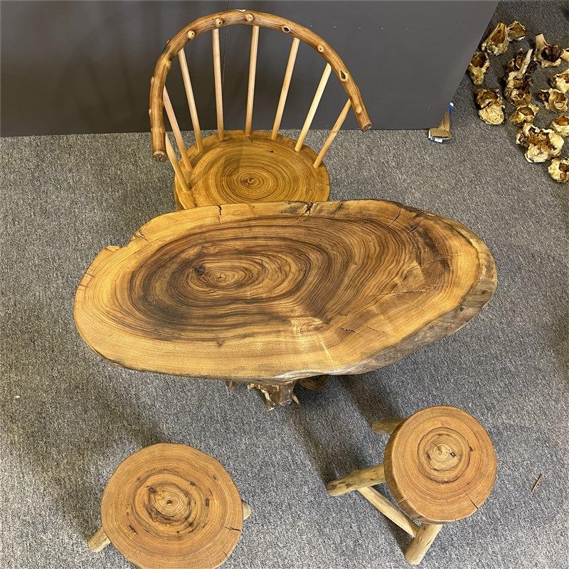 实木沙发茶几原木圆形香樟木边几茶桌民宿矮桌飘窗茶几,住宅家具,家用茶台/茶桌,淘宝优惠券,粉丝福利购,淘宝优惠卷