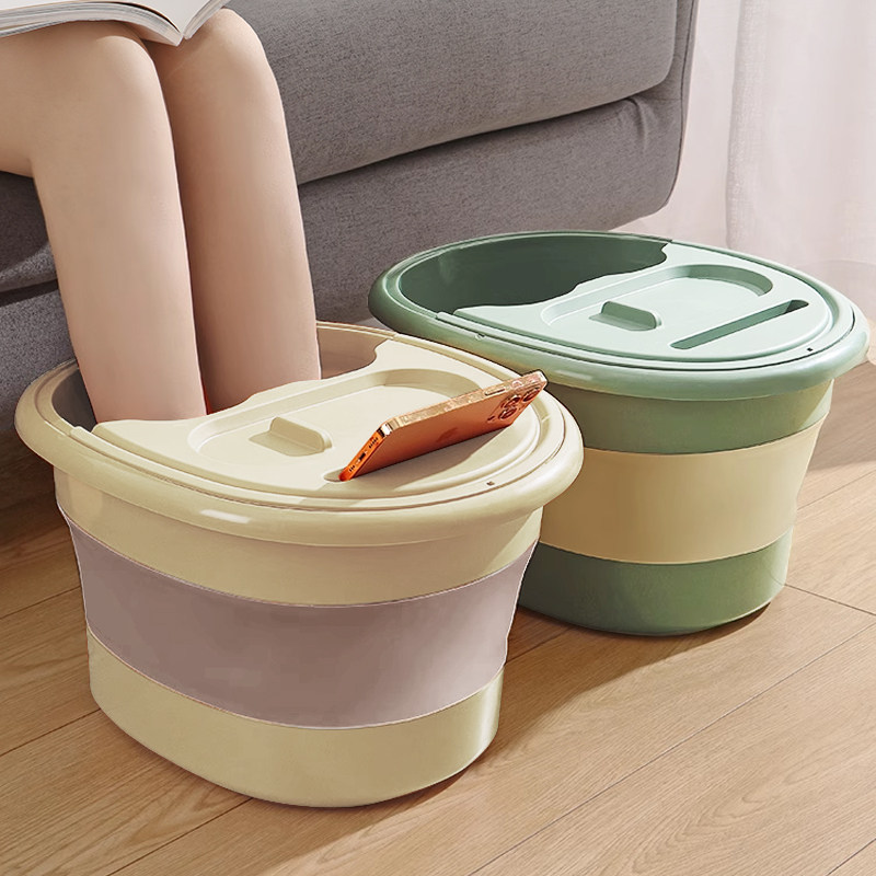 泡脚桶可折叠家用便携式加厚足浴盆过小腿保温洗脚盆按摩洗脚桶,家庭/个人清洁工具,足浴盆/足浴桶,淘宝优惠券,粉丝福利购,淘宝优惠卷