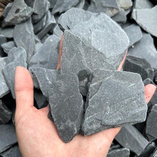 鱼缸造景乌龟缸溪流石晒台片石岩片 云片石 页岩岩片假山石微景观