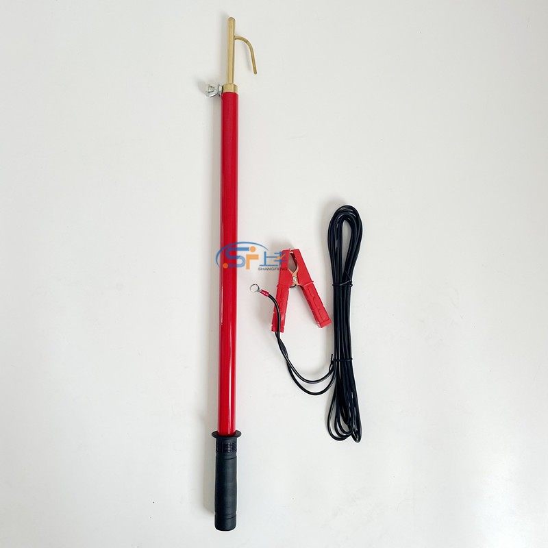 高压放电棒阻直两用10kv绝缘放电器35kv伸缩式直流电工高压放电笔