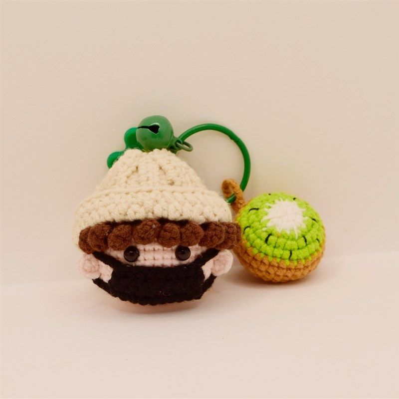 成品纯手工钩织成毅淇淇玩偶挂件奇异果周边应援礼物钥匙扣包挂件