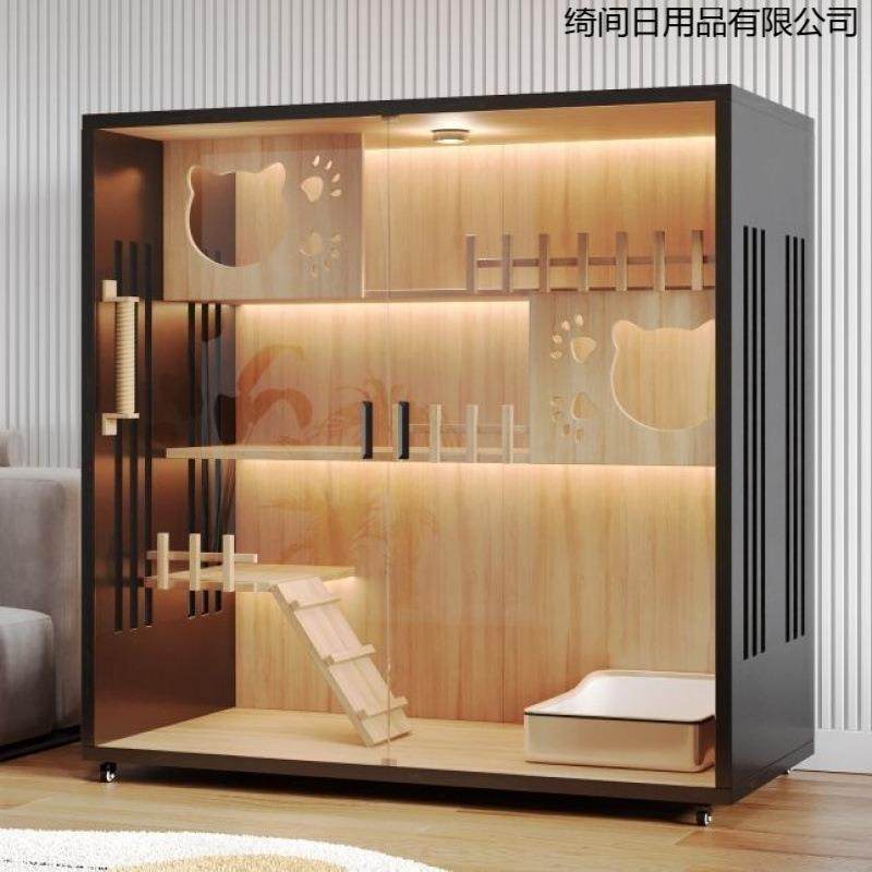 猫别墅实木猫笼子家用室内双层猫柜猫房宠物猫窝猫咪猫笼家用室内,玩具/童车/益智/积木/模型,毛绒/玩偶/公仔/布艺类玩具,淘宝优惠券,粉丝福利购,淘宝优惠卷