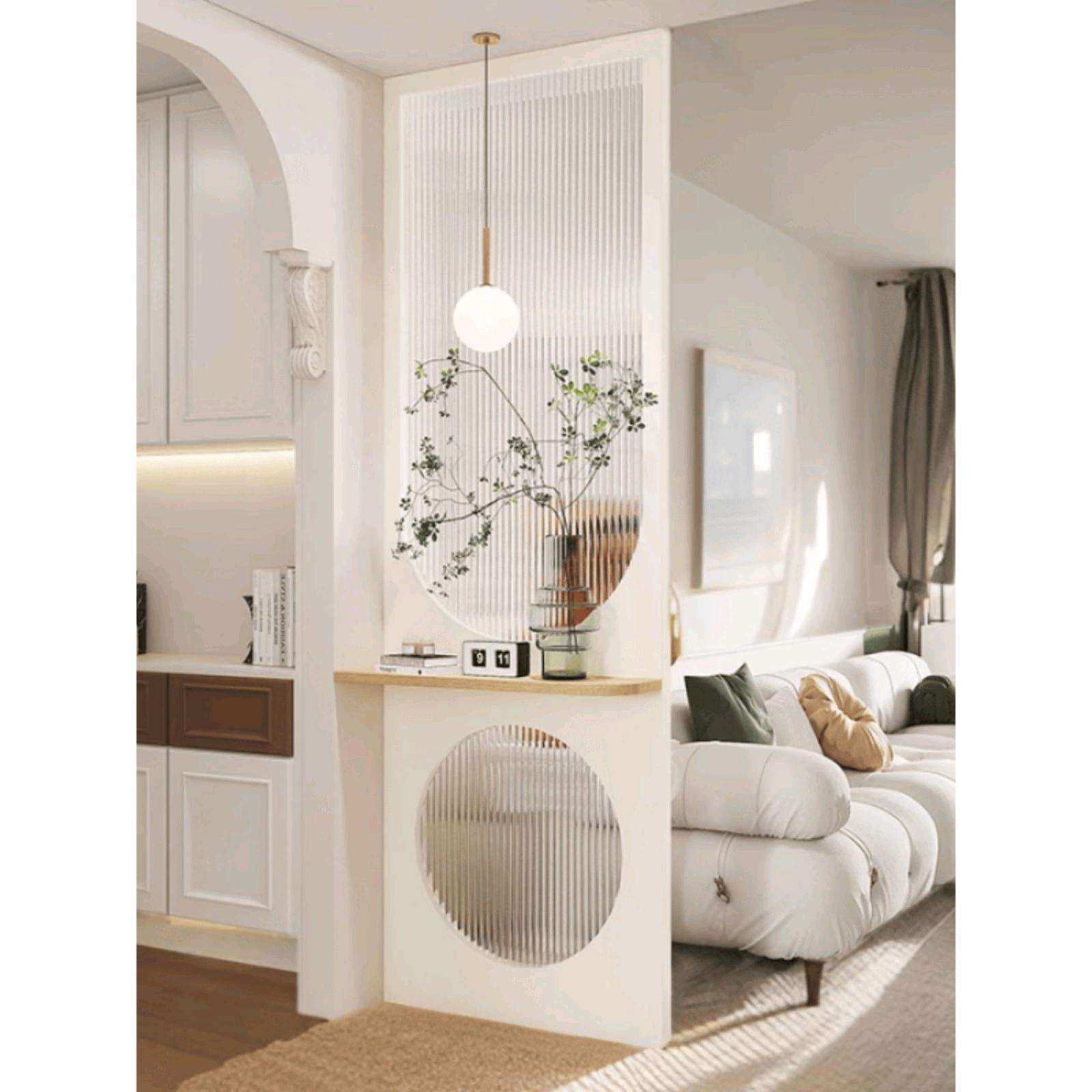 2024新款法式中古奶油风隔断客厅入户实木弧形屏风浴室柜玄关遮挡,玩具/童车/益智/积木/模型,毛绒/玩偶/公仔/布艺类玩具,淘宝优惠券,粉丝福利购,淘宝优惠卷