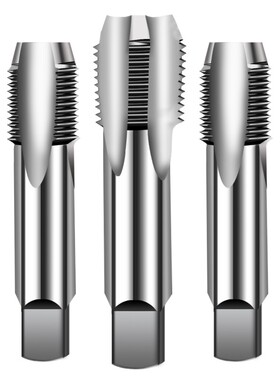 UMLO英制左牙管螺纹丝锥G1/8 1/2 3/4 ZG Z 反牙管螺纹水管丝锥