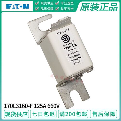 Bussmann熔断器 TYPOWER保险管170L3158 80A 170M3159-F 100A丹麦