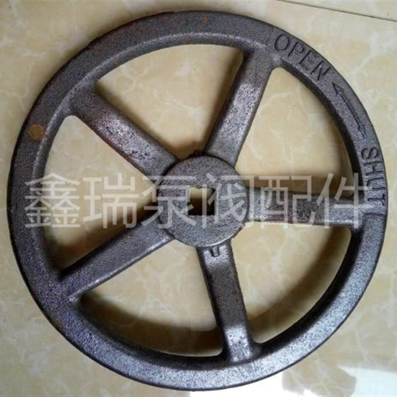 截止阀铸铁手轮国标阀门手柄开关扳手DN50/65/80100125150200毛坯图片