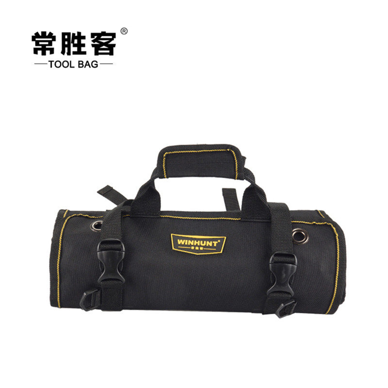 常胜客卷筒式多功能工具包电工包家电维修包加厚帆布收纳工具卷包